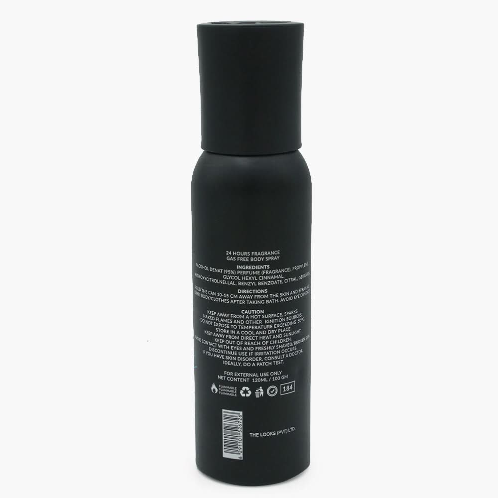 Me Kicky 24Hours Body Spray - 120ml, Men Perfumes, Me, Chase Value