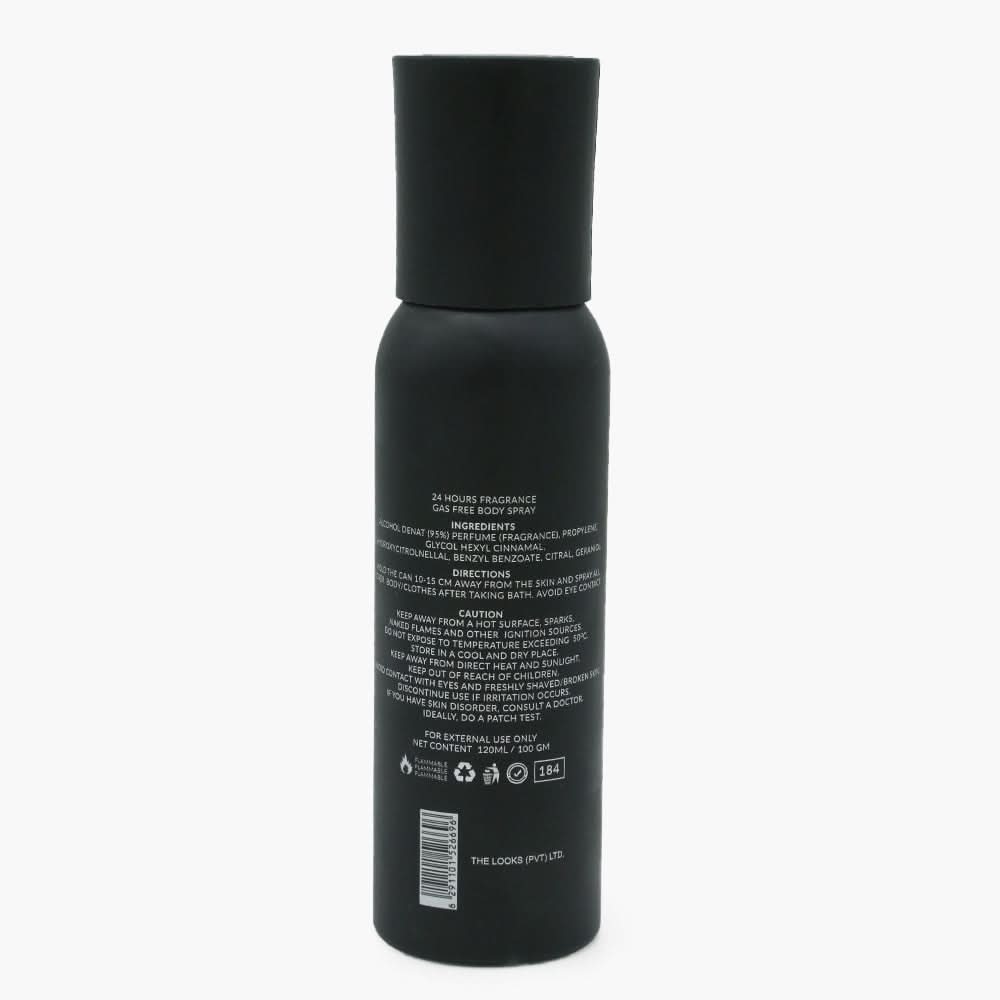 Me Sassy 24Hours Body Spray - 120ml, Men Perfumes, Me, Chase Value