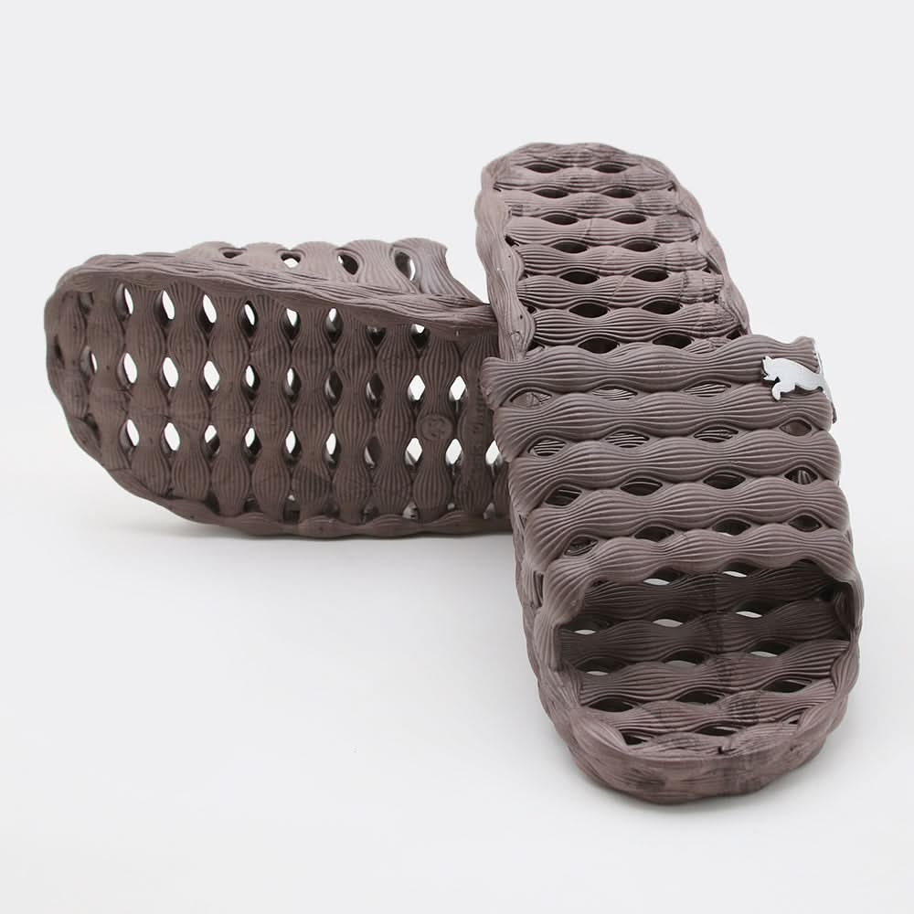 Bath Slipper - Brown, Bath Accessories, Chase Value, Chase Value