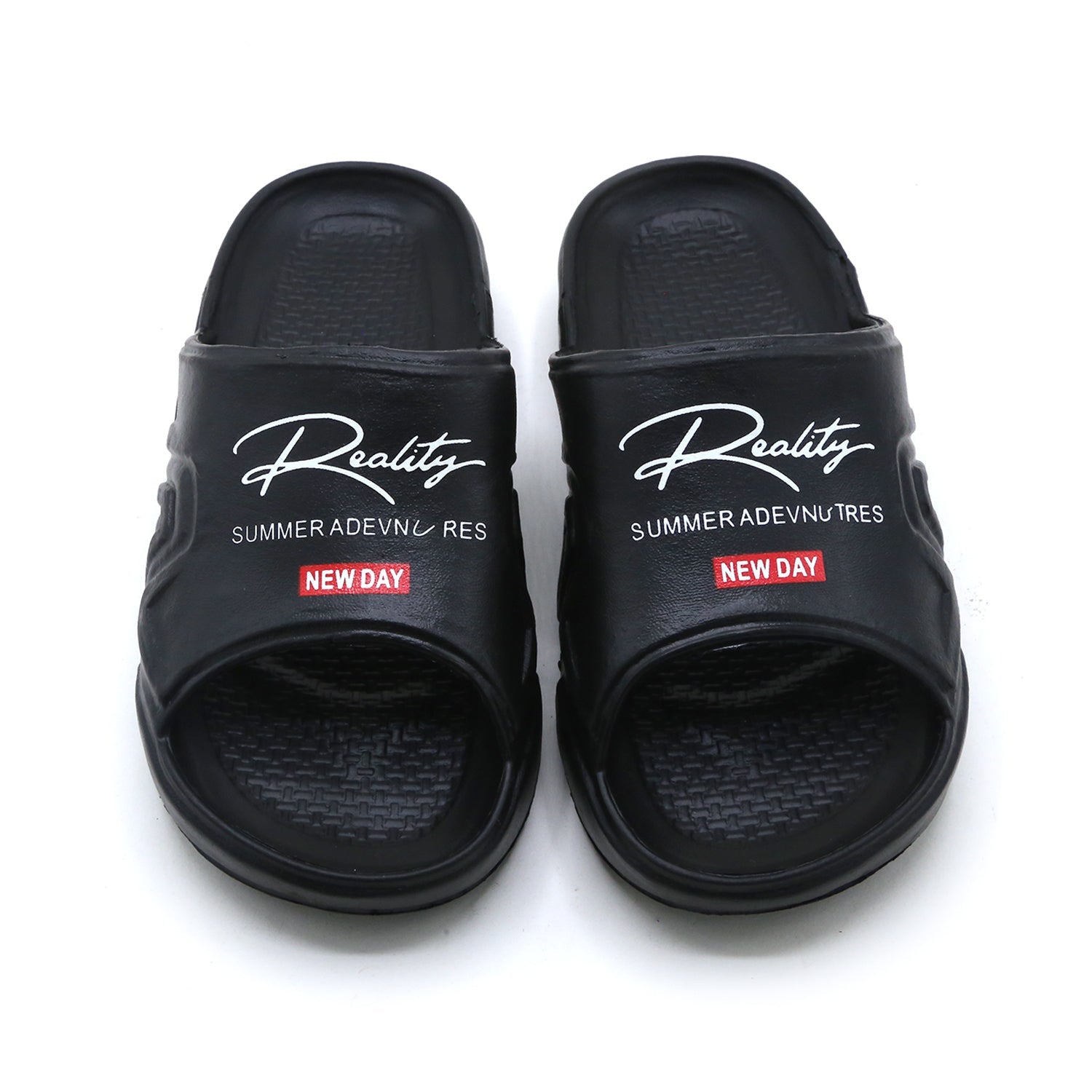 Boys Slider - Black, Boys Slippers, Chase Value, Chase Value
