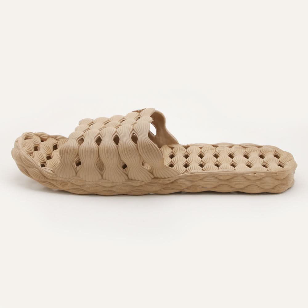 Bath Slipper - Light Brown, Bath Accessories, Chase Value, Chase Value