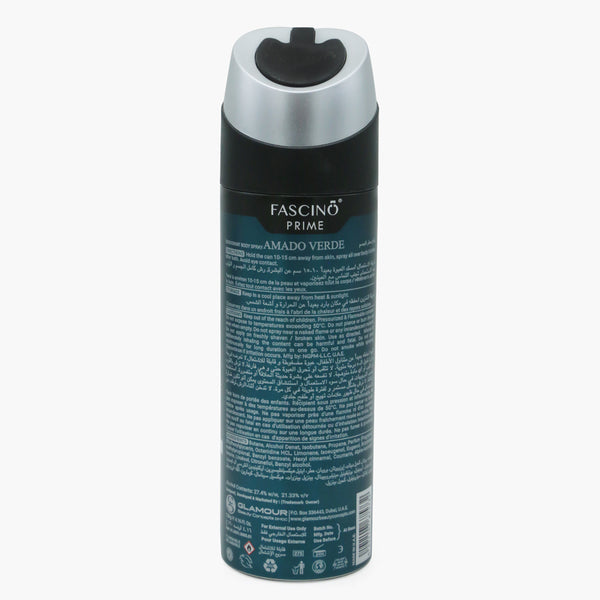 Fascino Amado Verrde Body Spray -200ml, Men Body Spray & Mist, Fascino, Chase Value