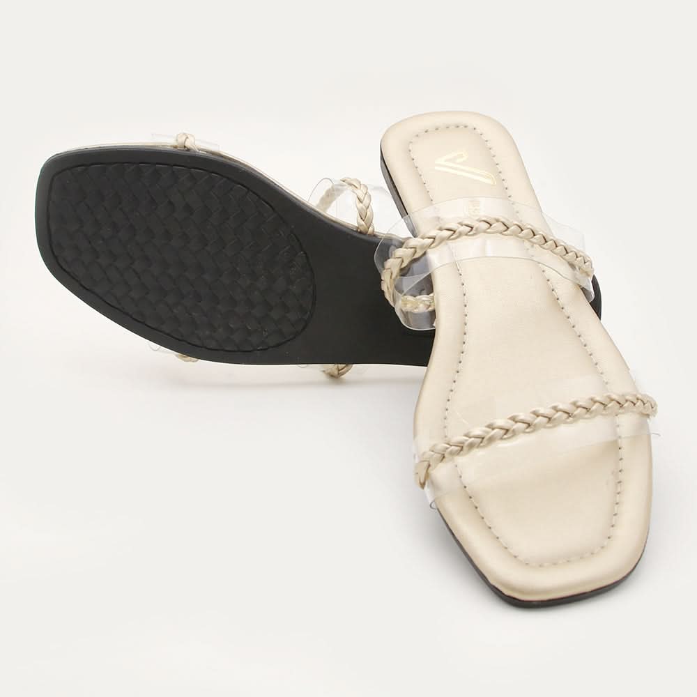 Women's Slipper - Golden, Women Slippers, Chase Value, Chase Value