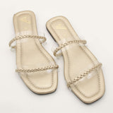 Women's Slipper - Golden, Women Slippers, Chase Value, Chase Value