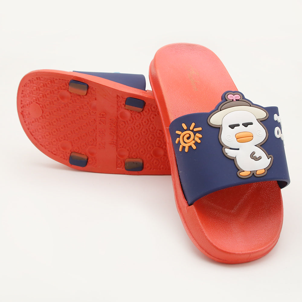 Girls Slidder - Red, Girls Slippers, Chase Value, Chase Value