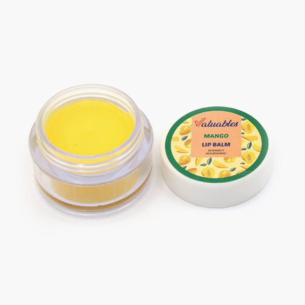 Valuables Mango Intensely Nourishing Lip Balm - 10G, Lip Gloss & Balm, Chase value, Chase Value