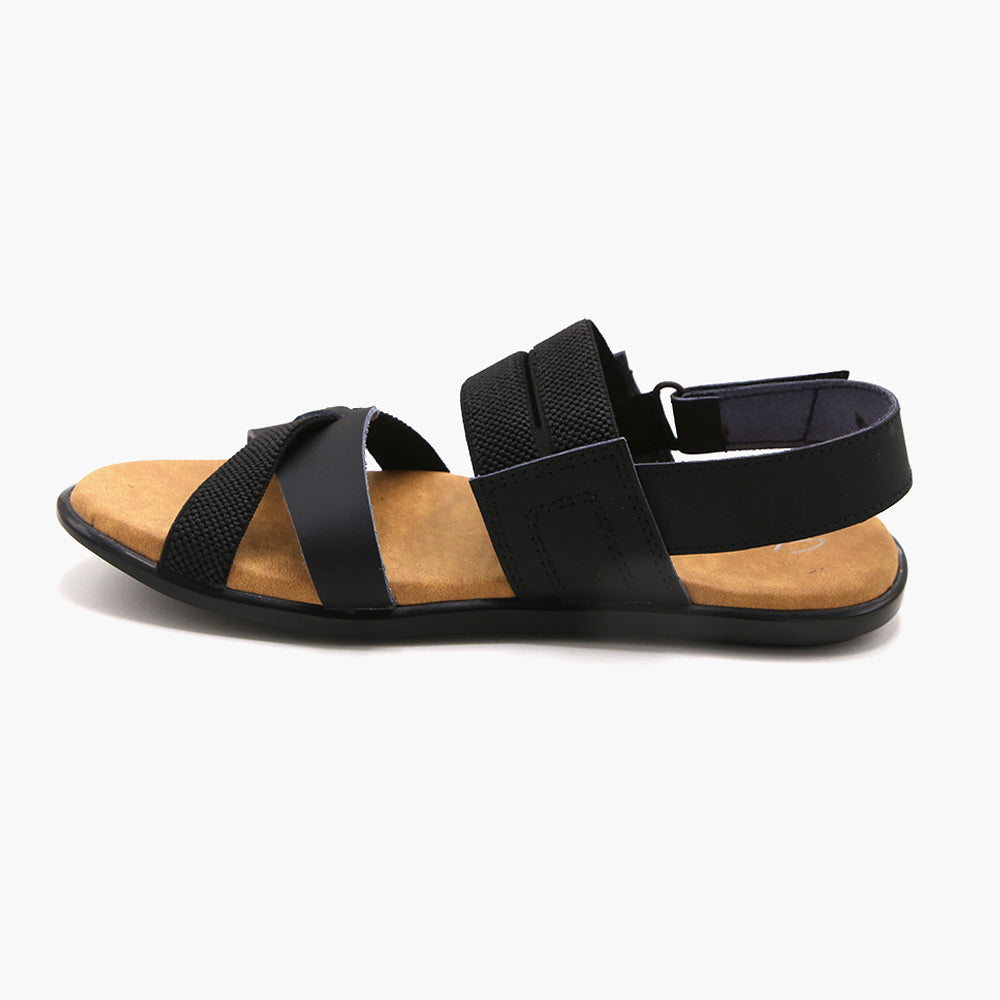 Men's Sandal - Black, Men's Sandals, Chase Value, Chase Value