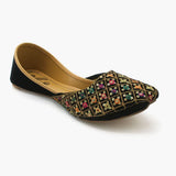 Women's Khussa - Black, Women Pumps, Chase Value, Chase Value