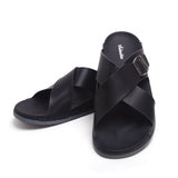 Valuable Men's Slipper - Black, Men's Slippers, Chase Value, Chase Value