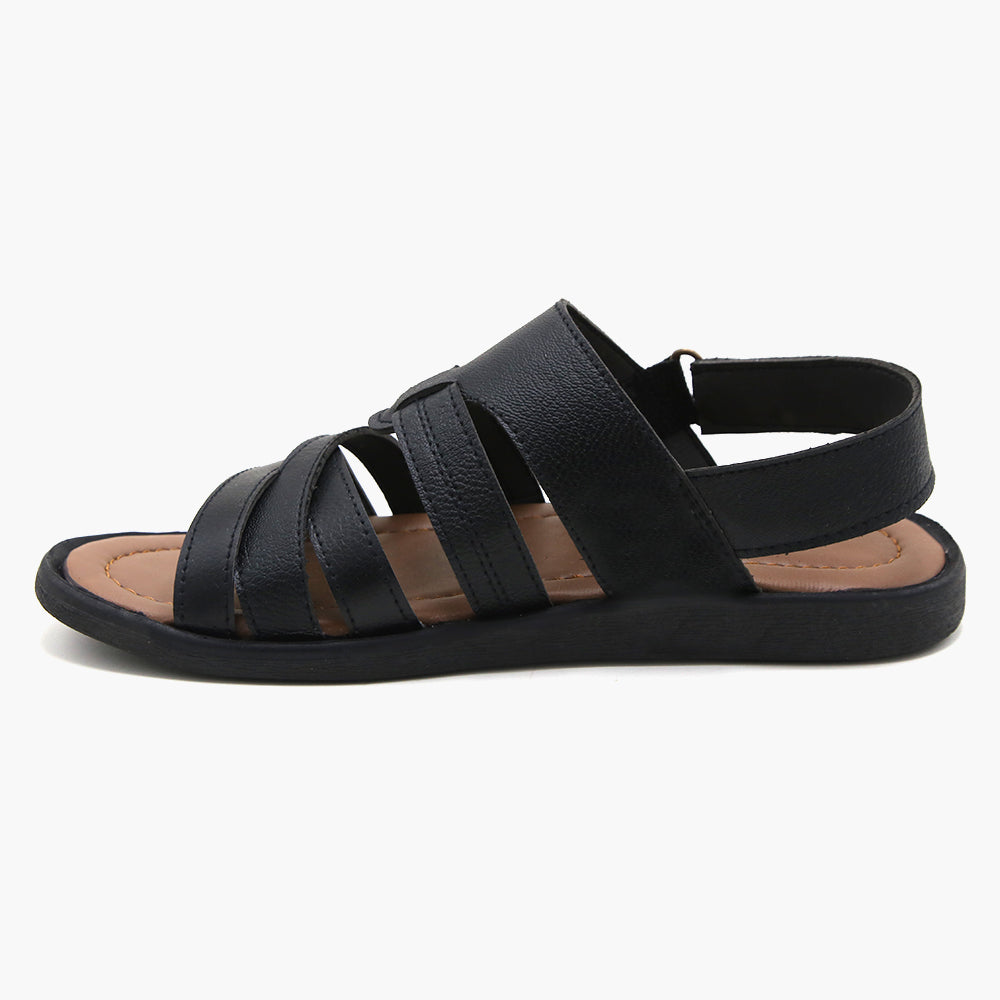 Men's Sandal - Black, Men's Sandals, Chase Value, Chase Value
