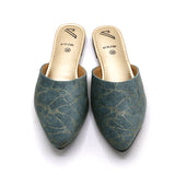 Valuable Women's Backless Pump - Light Green, Women Backless Pumps, Chase Value, Chase Value