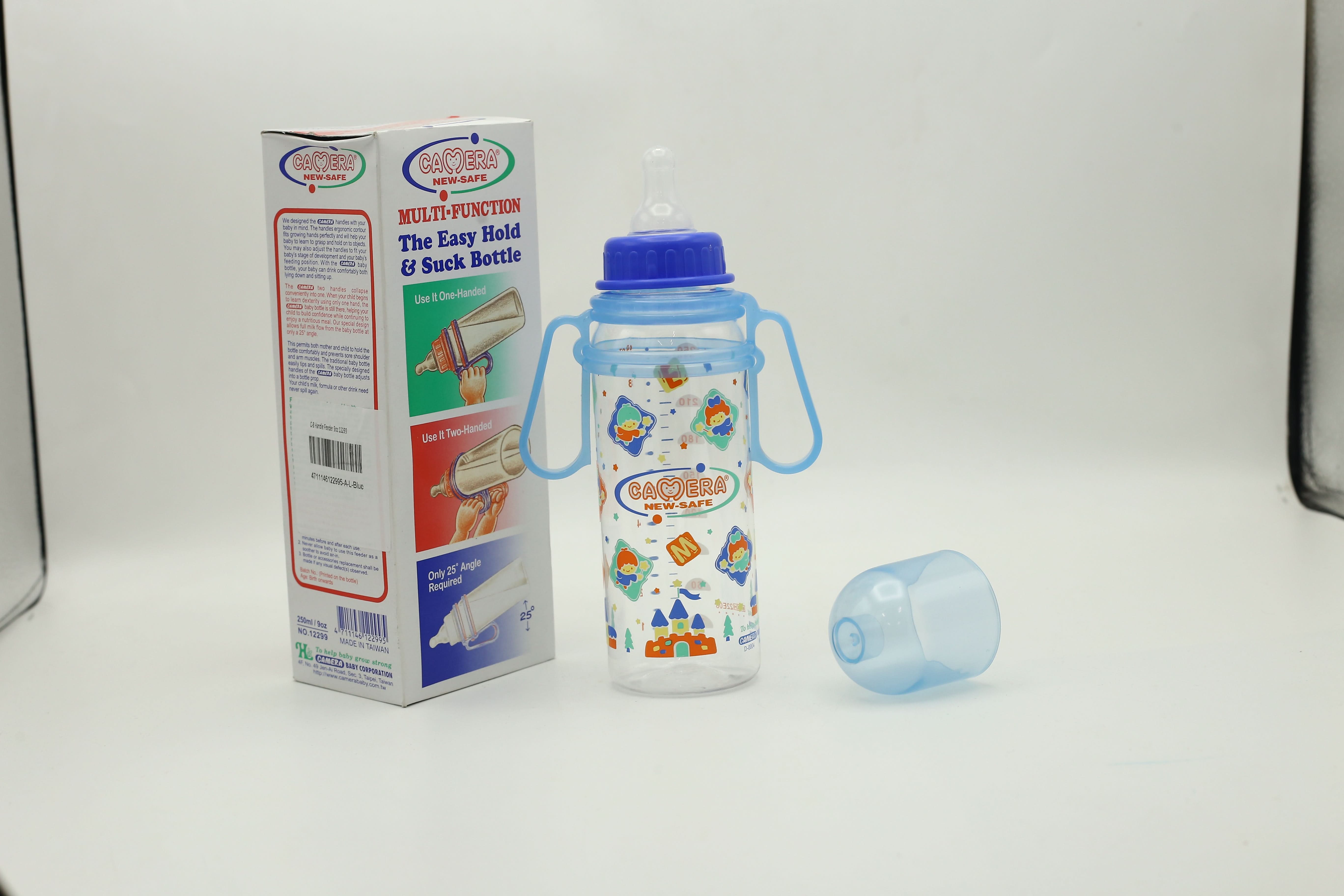 Handle Feeder 9oz - Light Blue, Feeding Supplies, Chase Value, Chase Value