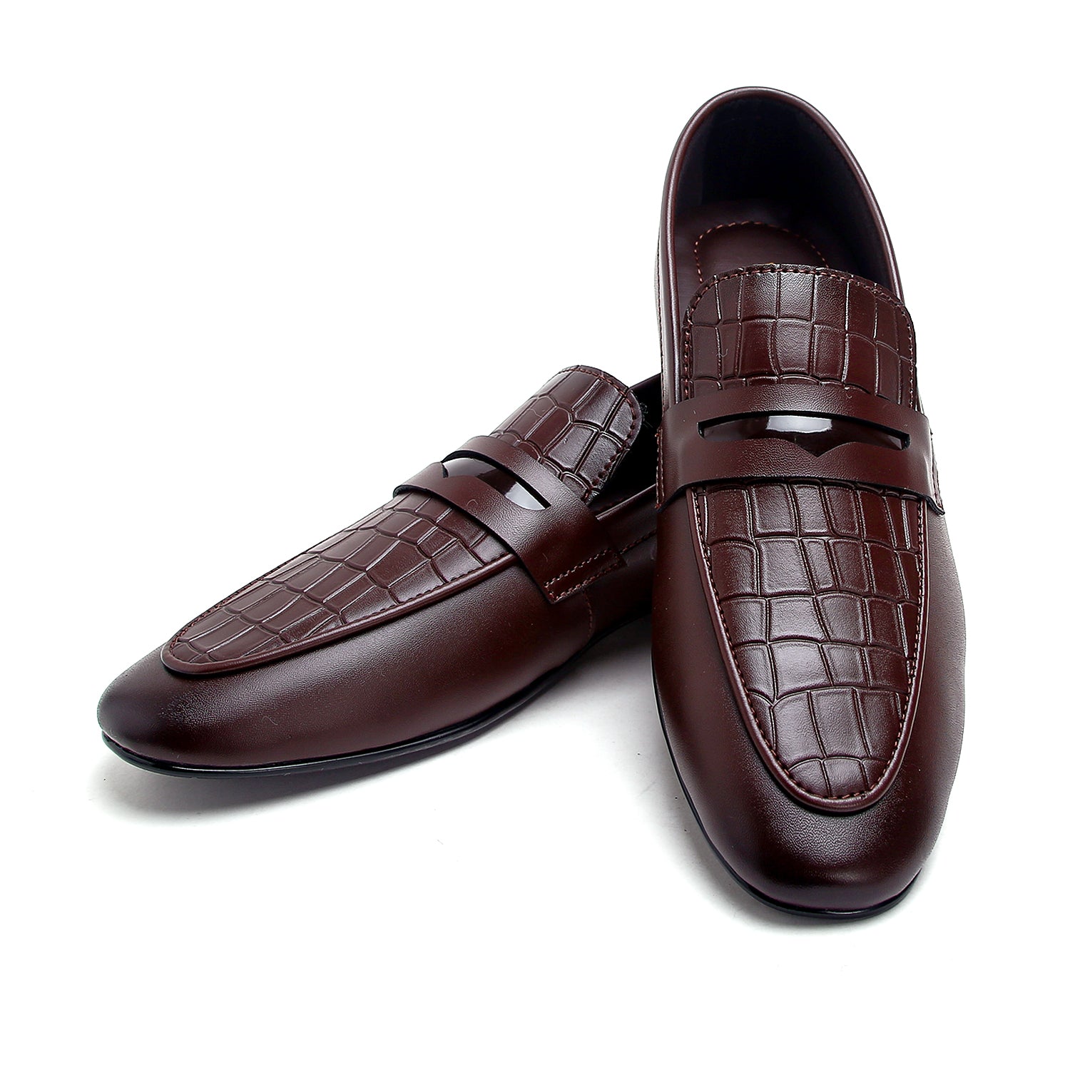 Valuable Causal Loafer 111/M387 - Brown, Men's Casual Shoes, Chase Value, Chase Value