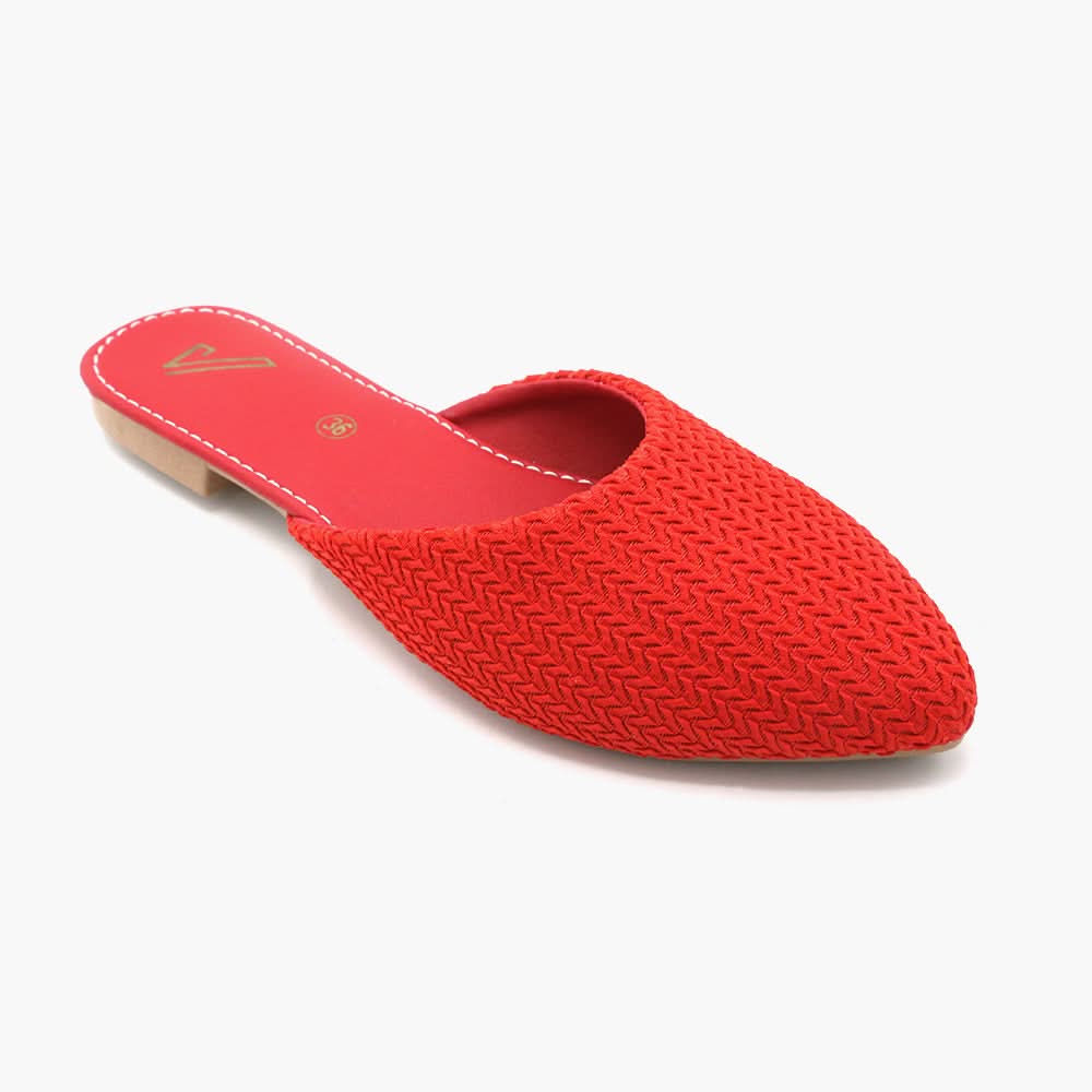 Women's Banto Slipper - Red, Women Slippers, Chase Value, Chase Value