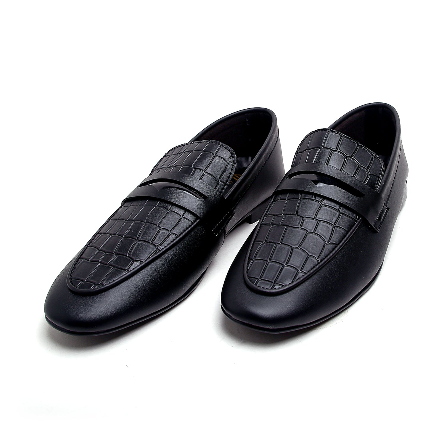 Valuable Causal Loafer 111/M387 - Black, Men's Casual Shoes, Chase Value, Chase Value