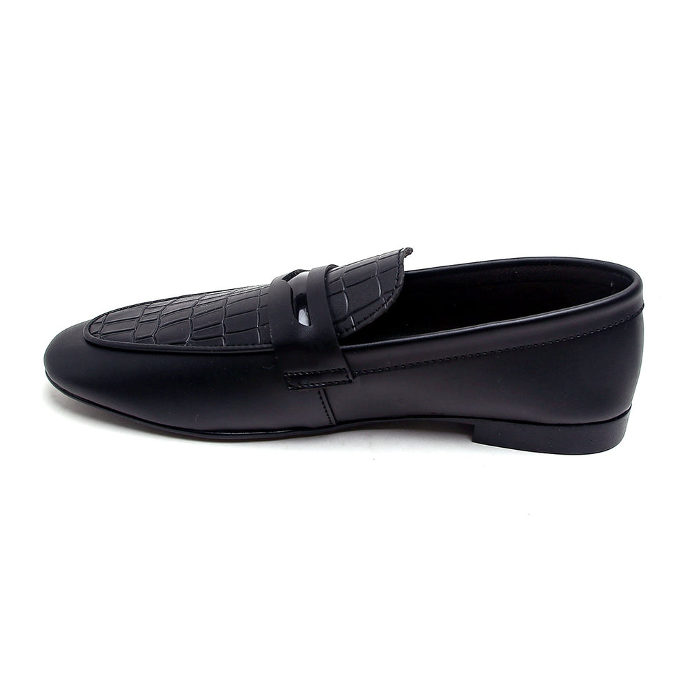 Valuable Causal Loafer 111/M387 - Black, Men's Casual Shoes, Chase Value, Chase Value