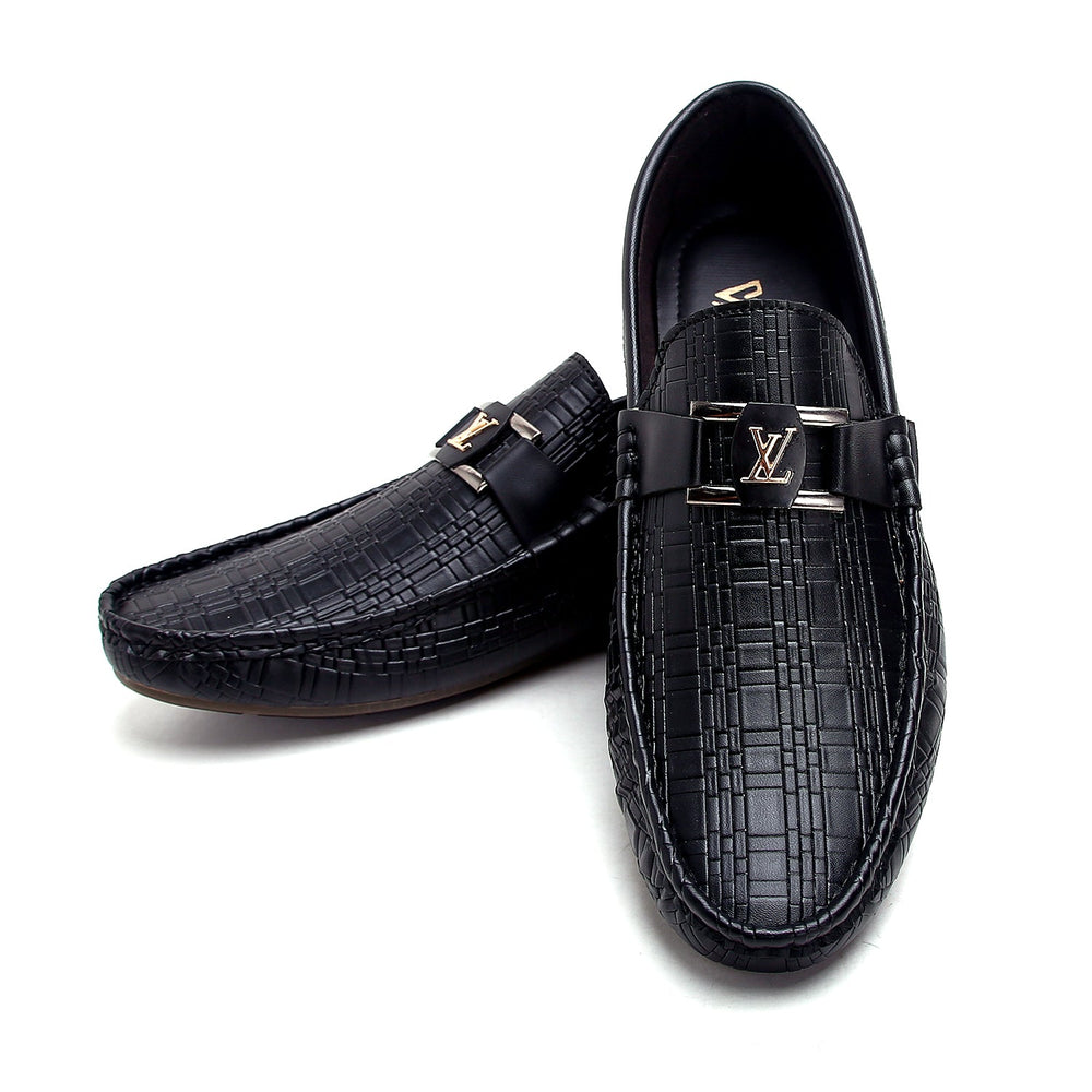 Valuable Causal Loafer 008/M382 - Black, Men's Casual Shoes, Chase Value, Chase Value