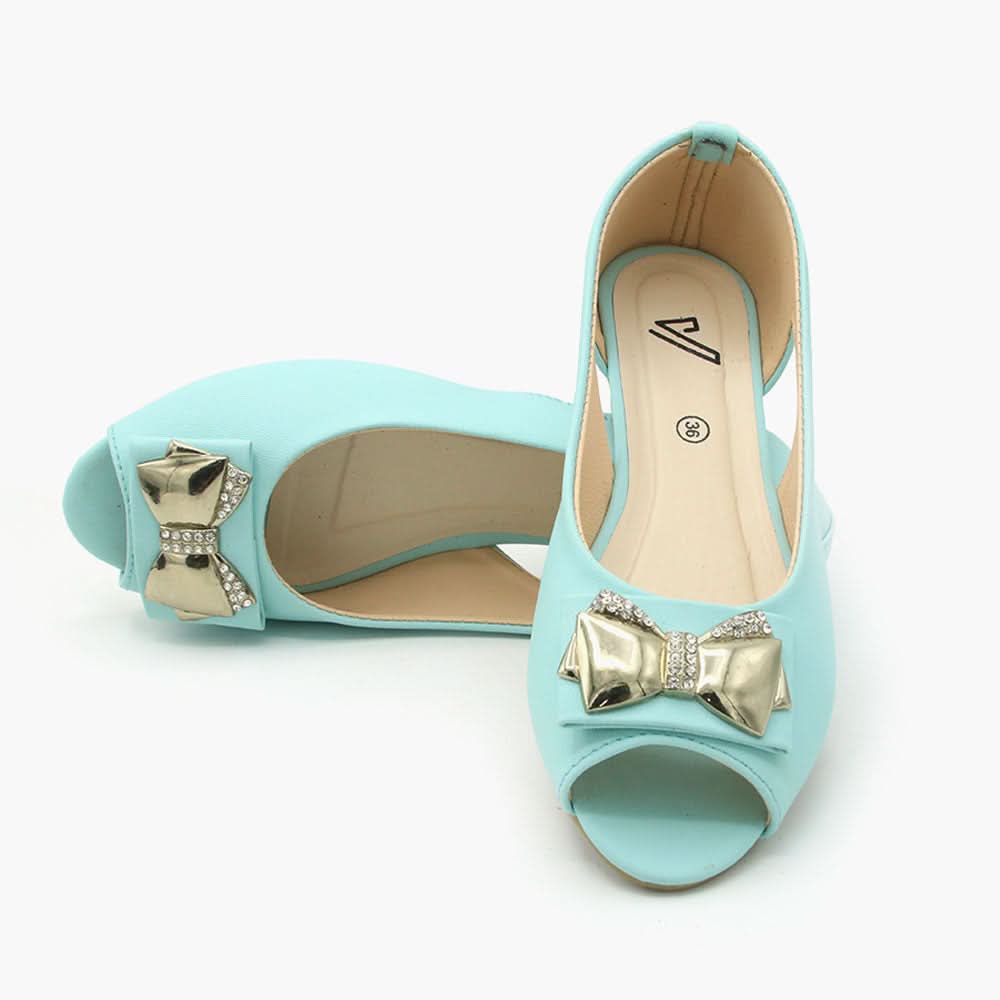 Women's Peep Toe Sandal - Green, Women Sandals, Chase Value, Chase Value