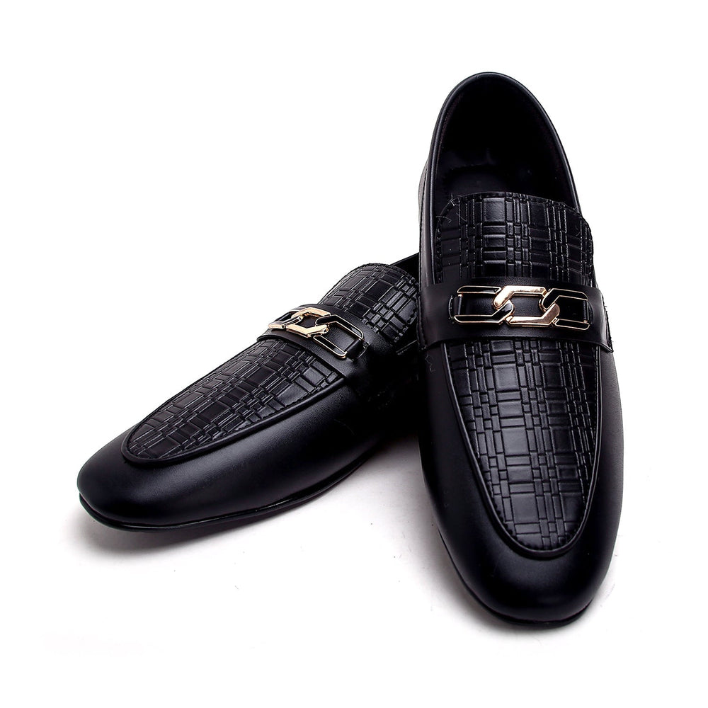 Valuable Causal Loafer 989/M386 - Black, Men's Casual Shoes, Chase Value, Chase Value