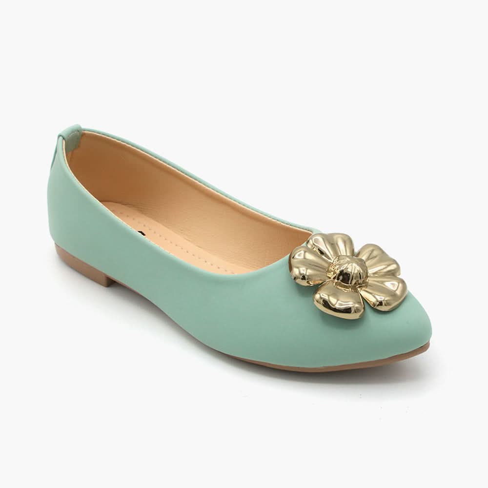 Women's Pump - Green, Women Pumps, Chase Value, Chase Value
