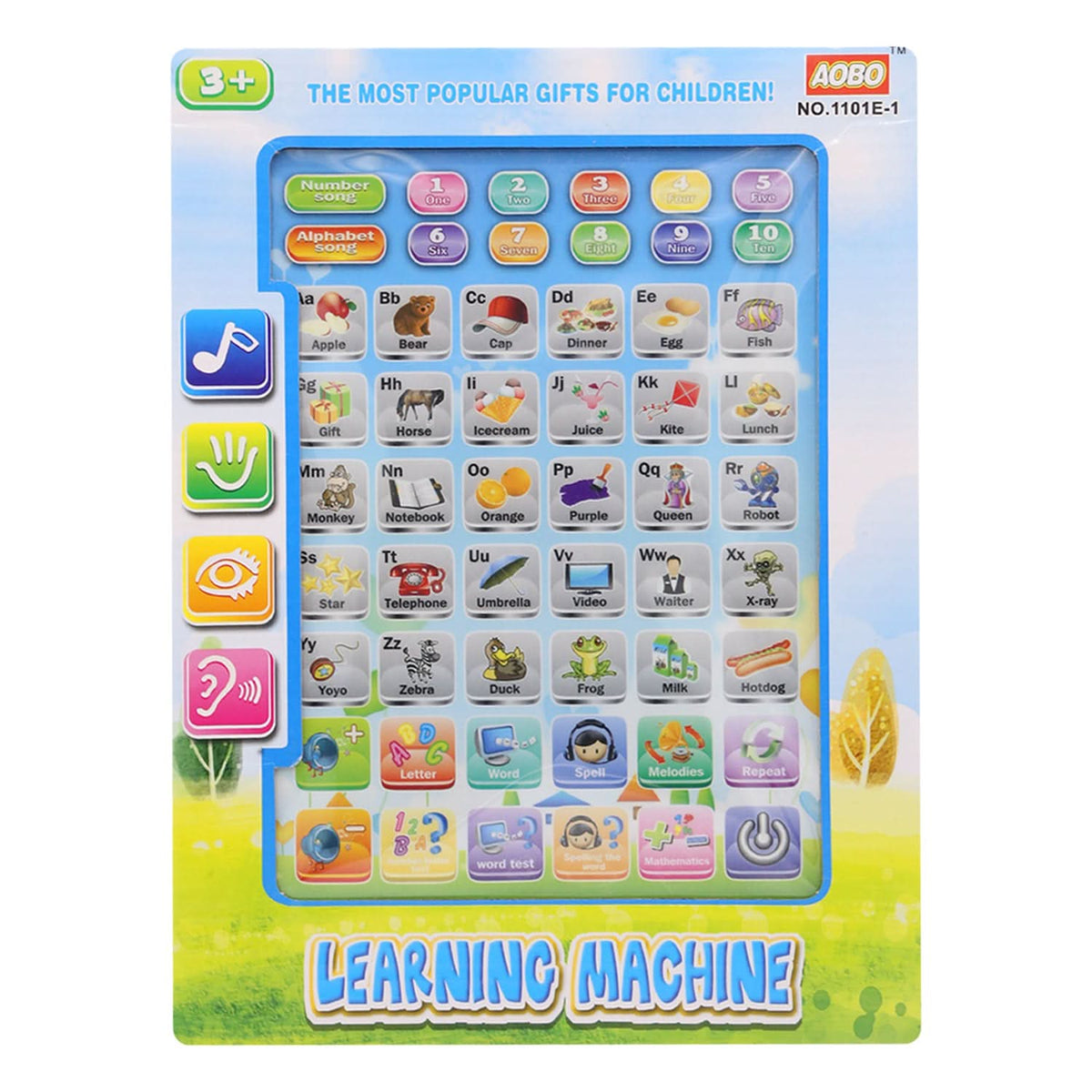 Smart Learning Tablet For Kids - Multi Color, Educational Toys, Chase Value, Chase Value