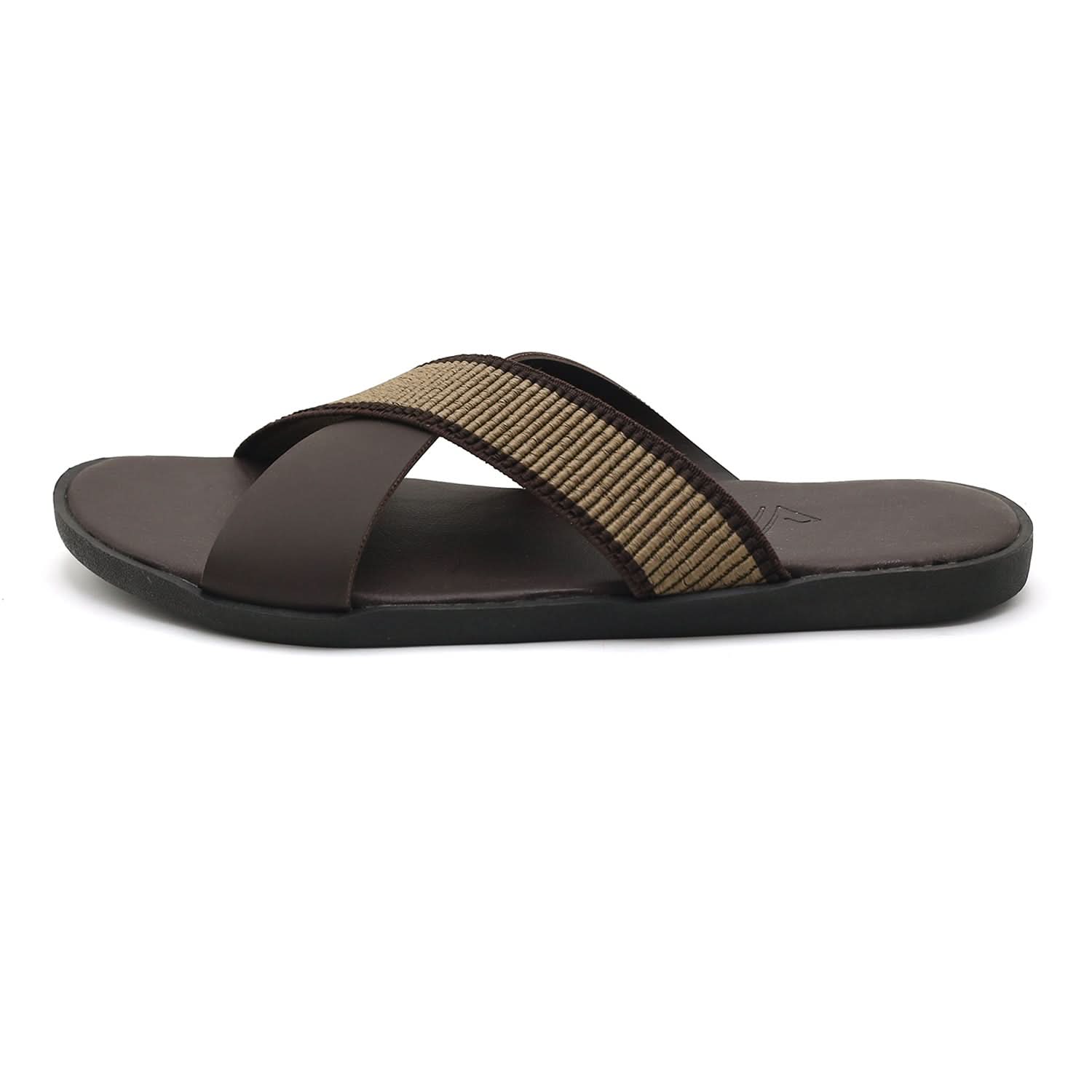 Men's Slippers - Brown, Men's Slippers, Chase Value, Chase Value