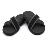 Men's Slippers - Black, Men's Slippers, Chase Value, Chase Value