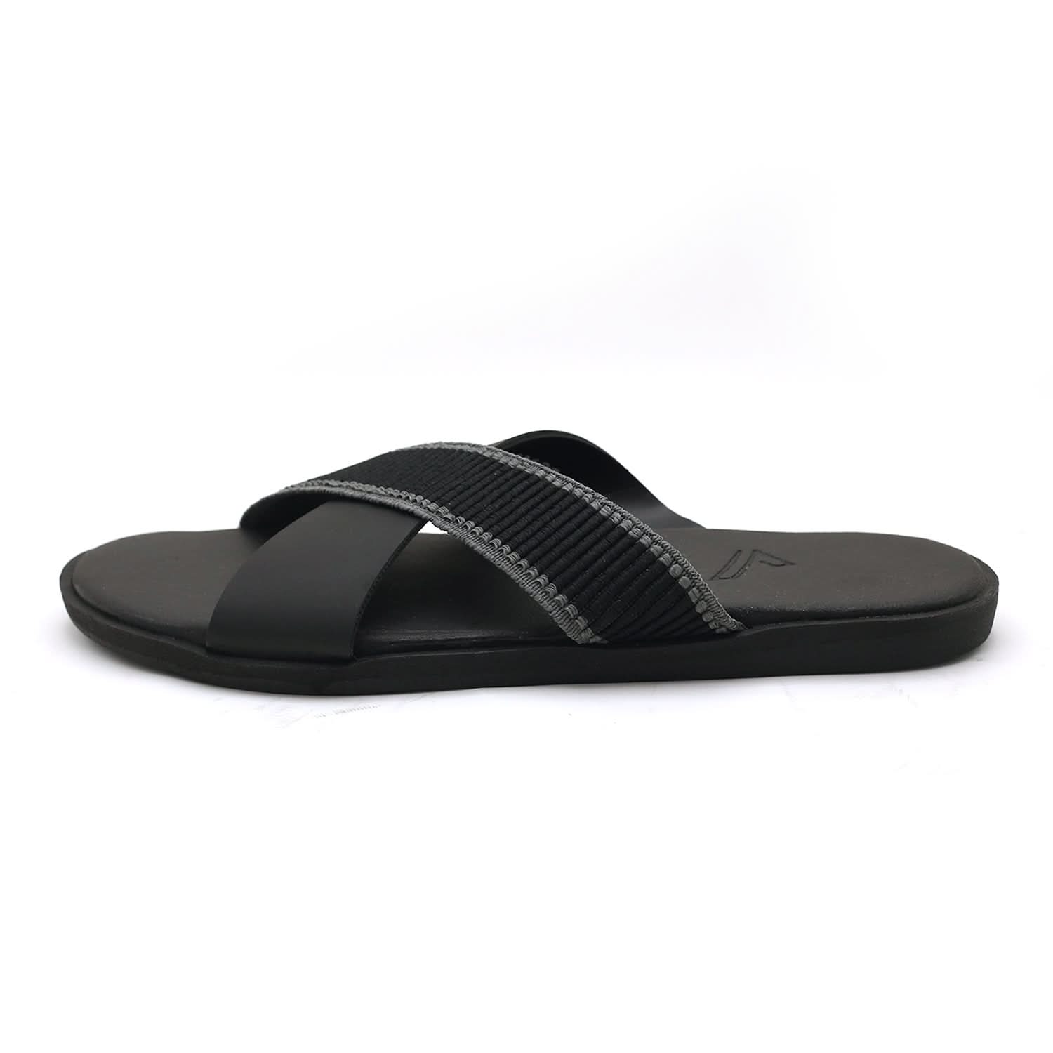Men's Slippers - Black, Men's Slippers, Chase Value, Chase Value