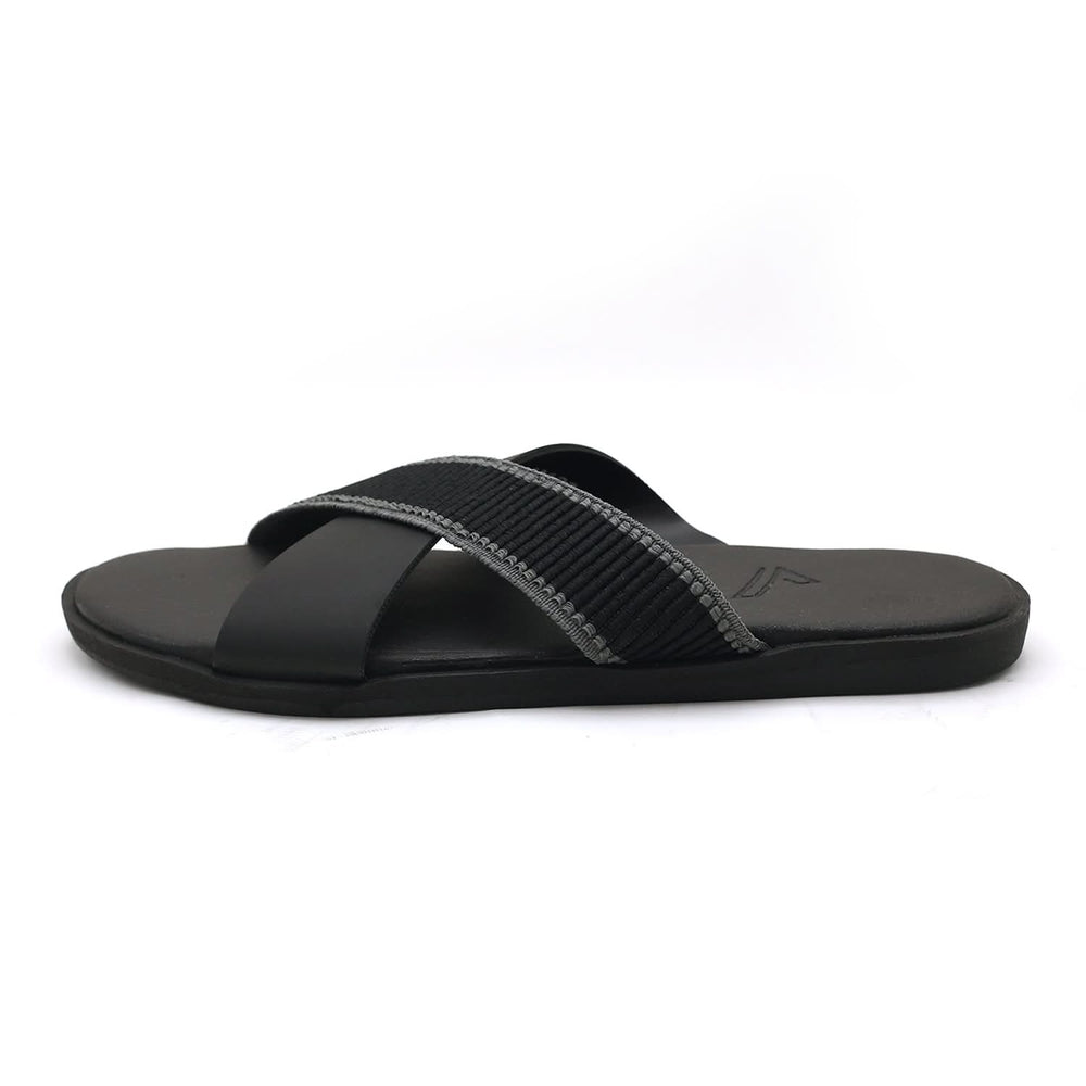 Men's Slippers - Black, Men's Slippers, Chase Value, Chase Value