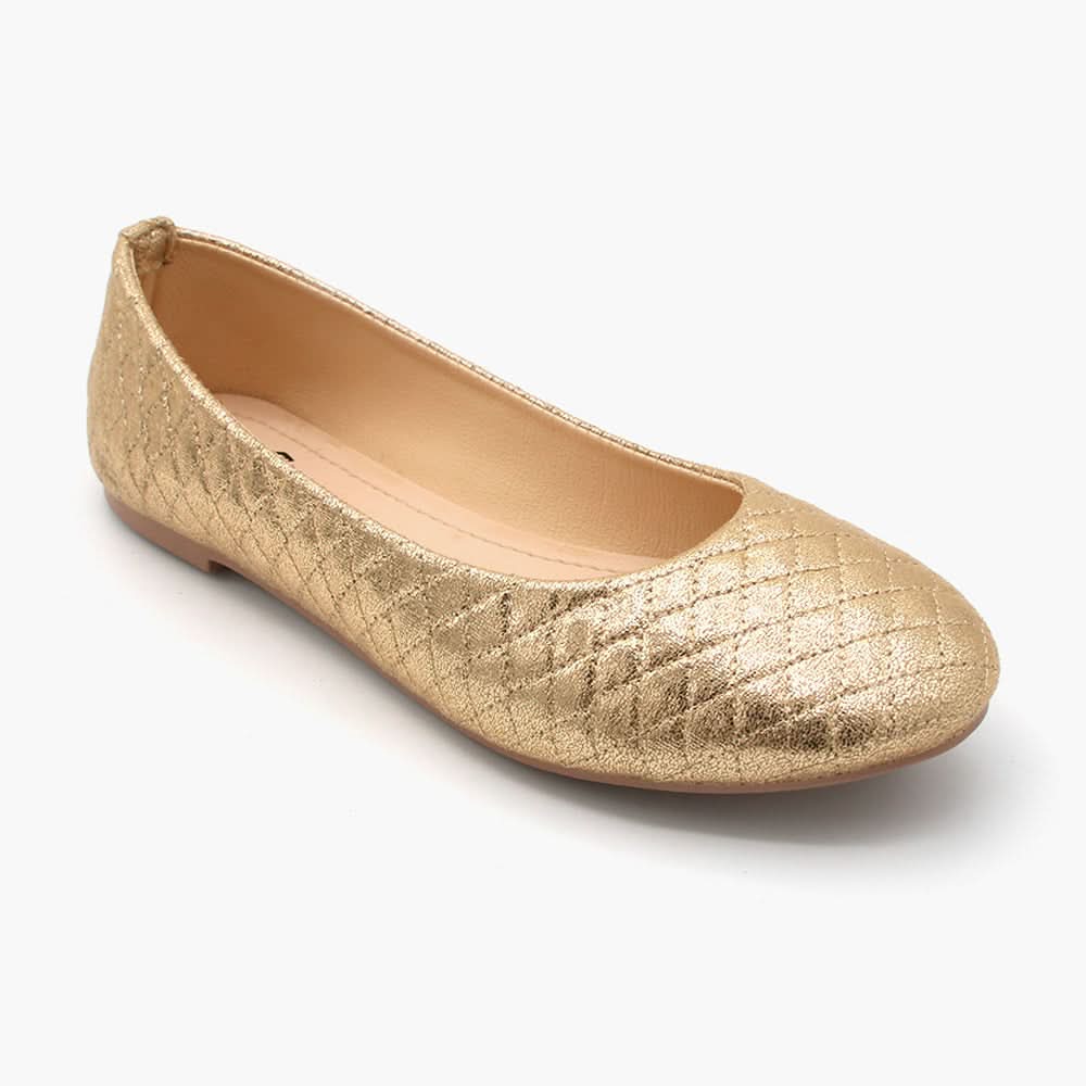 Women's Pump - Golden, Women Pumps, Chase Value, Chase Value