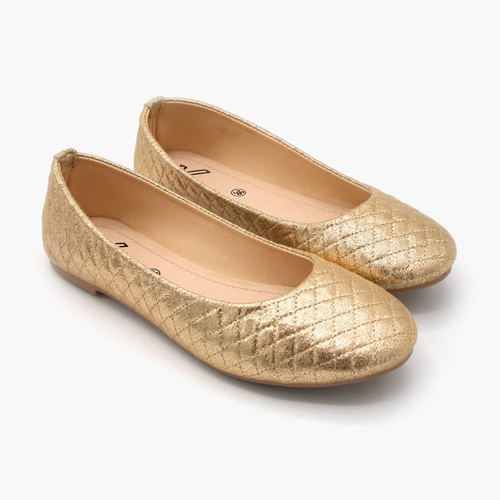 Women's Pump - Golden, Women Pumps, Chase Value, Chase Value