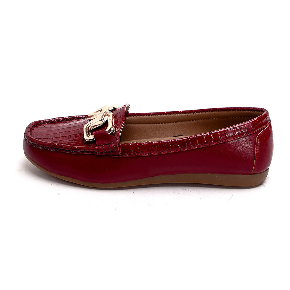 Women's Loafers - Maroon, Women Casual & Sports Shoes, Chase Value, Chase Value