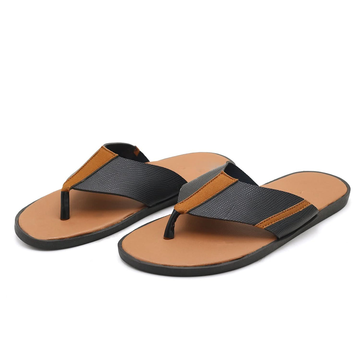 Men's Slippers - Black, Men's Slippers, Chase Value, Chase Value