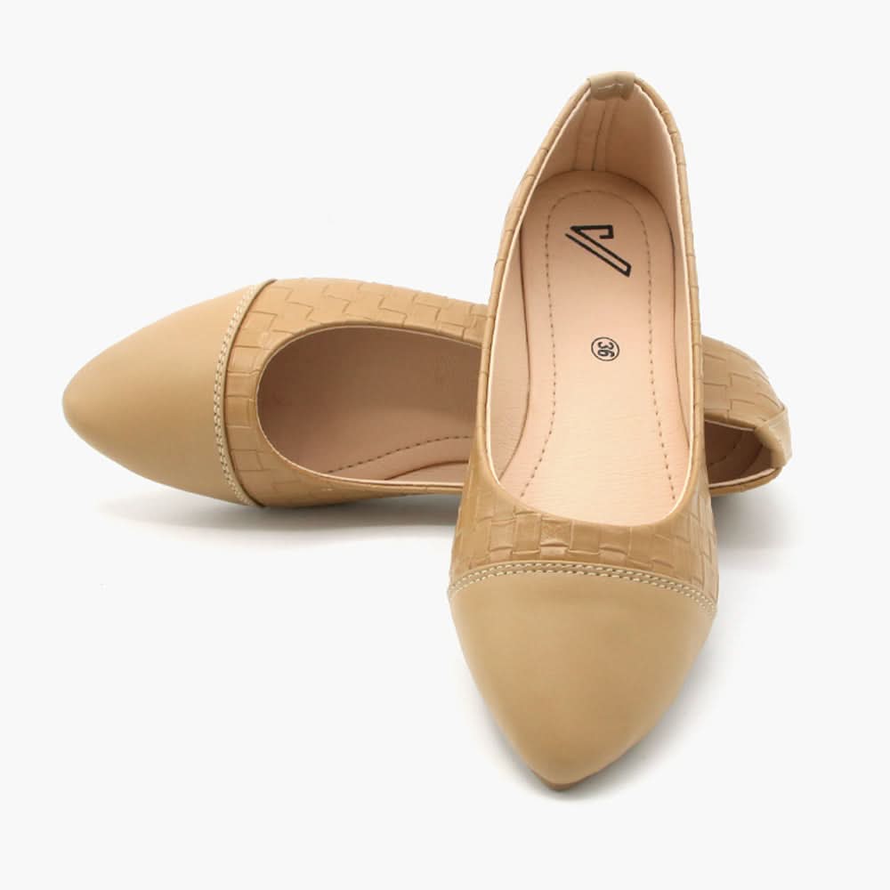 Women's Pump - Mustard, Women Pumps, Chase Value, Chase Value