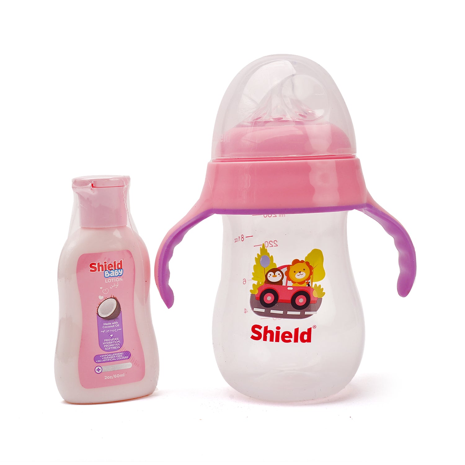 Shield Feeder Wide Neck 260ml, Feeding Supplies, Shield, Chase Value