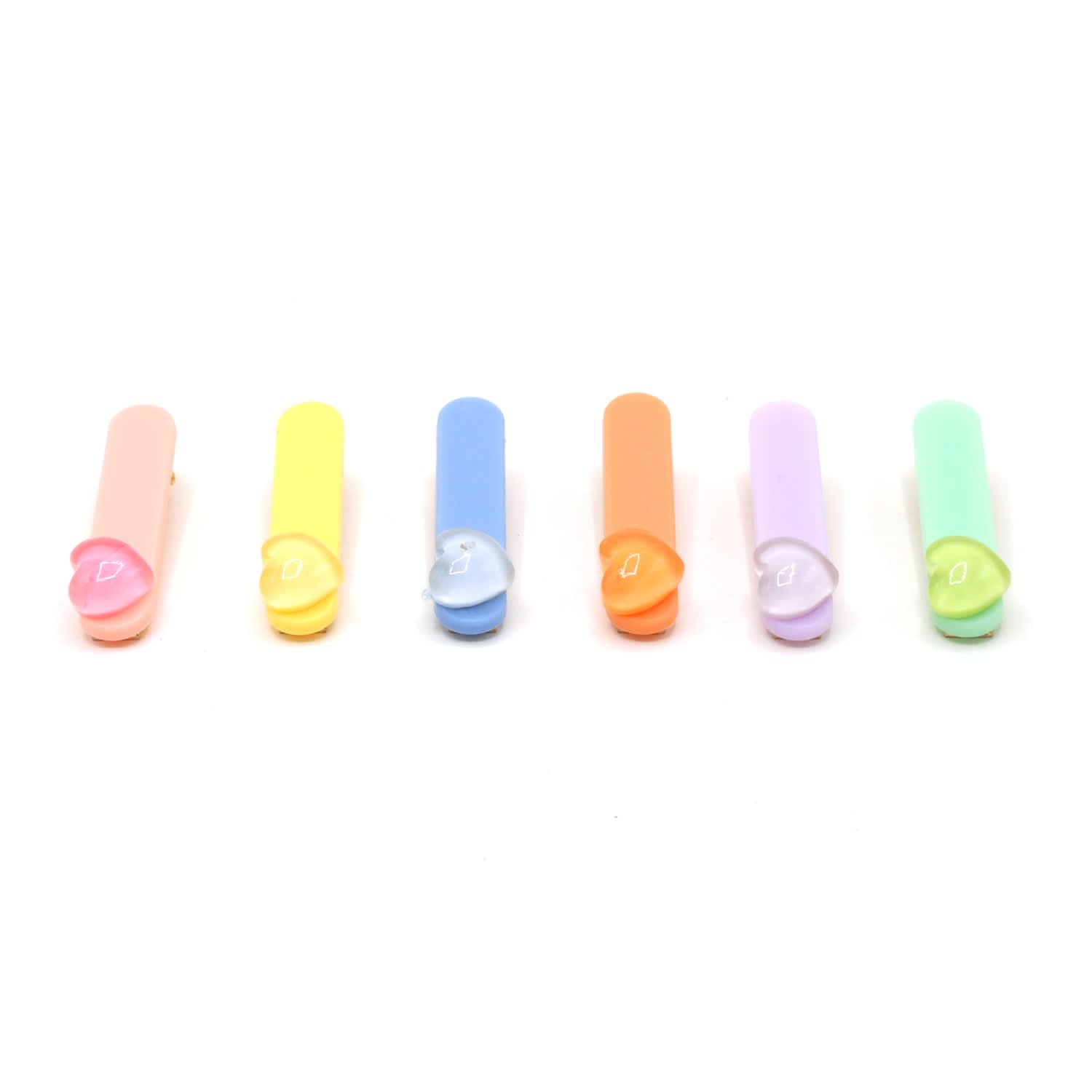 Fancy Hair Pin For Girls Pack Of 6 - Multi Color, Girls Hair Accessories, Chase Value, Chase Value