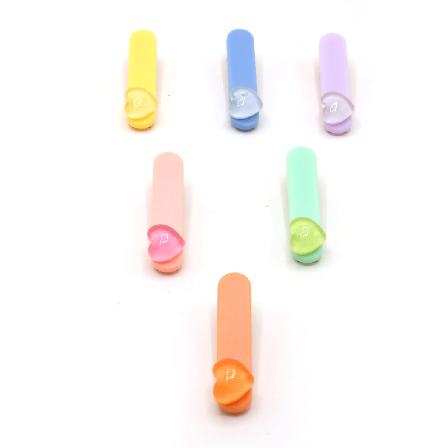 Fancy Hair Pin For Girls Pack Of 6 - Multi Color, Girls Hair Accessories, Chase Value, Chase Value