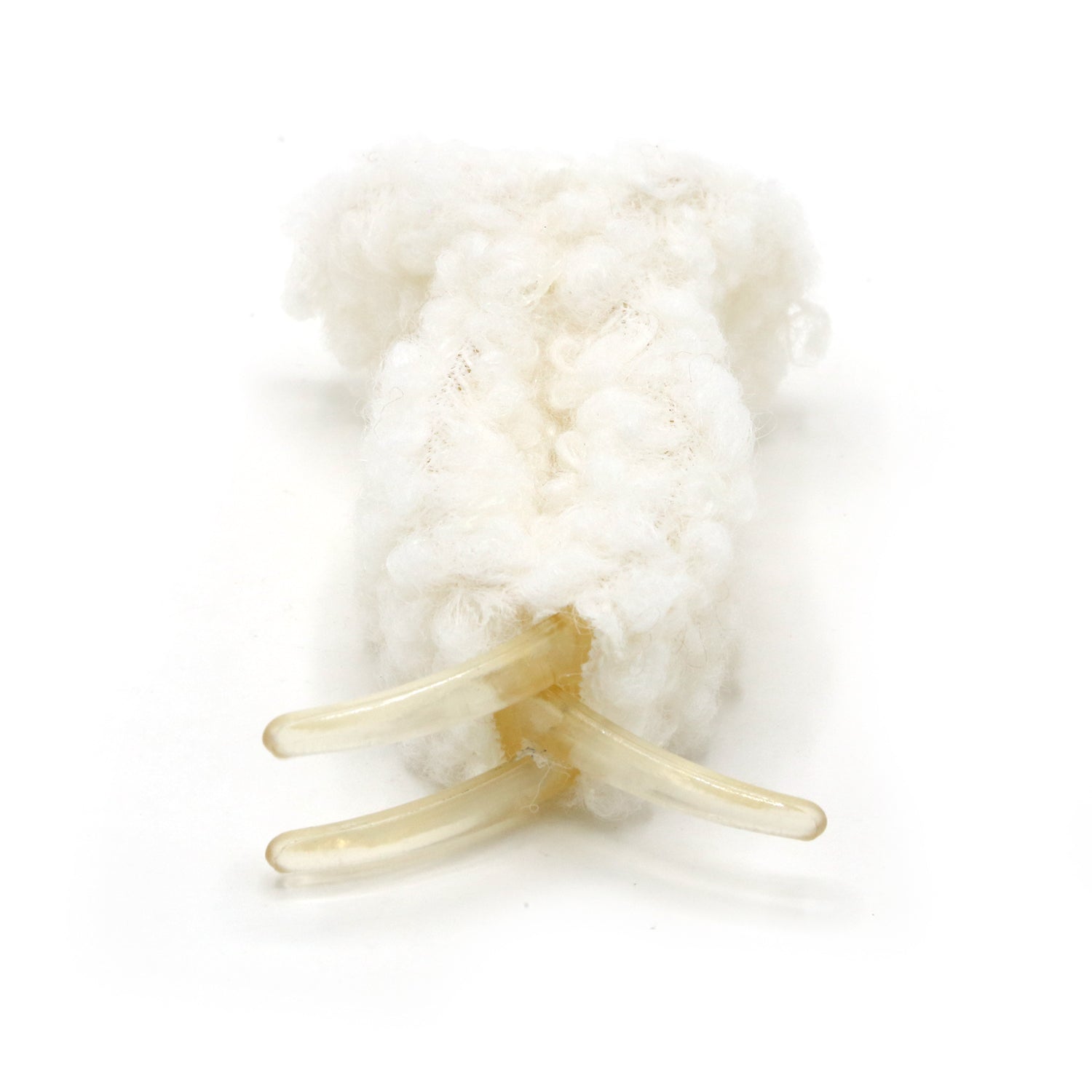 Fur Hair Catcher - Off White, Girls Hair Accessories, Chase Value, Chase Value
