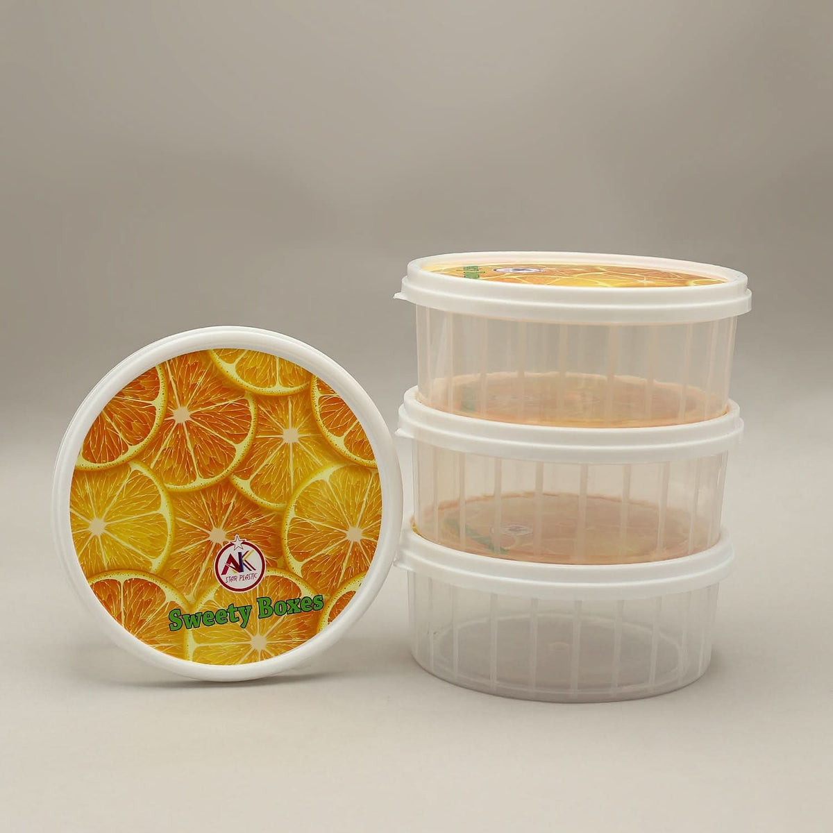 Sweety Box 4 Pcs  - White, Storage Boxes, Chase Value, Chase Value