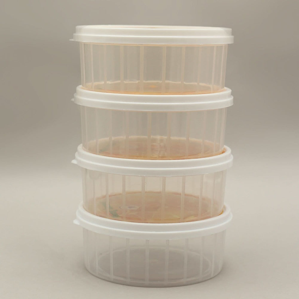 Sweety Box 4 Pcs  - White, Storage Boxes, Chase Value, Chase Value