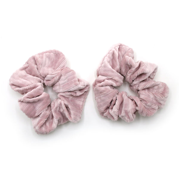 Scrunches For Girl Pack Of 2 - Tea Pink