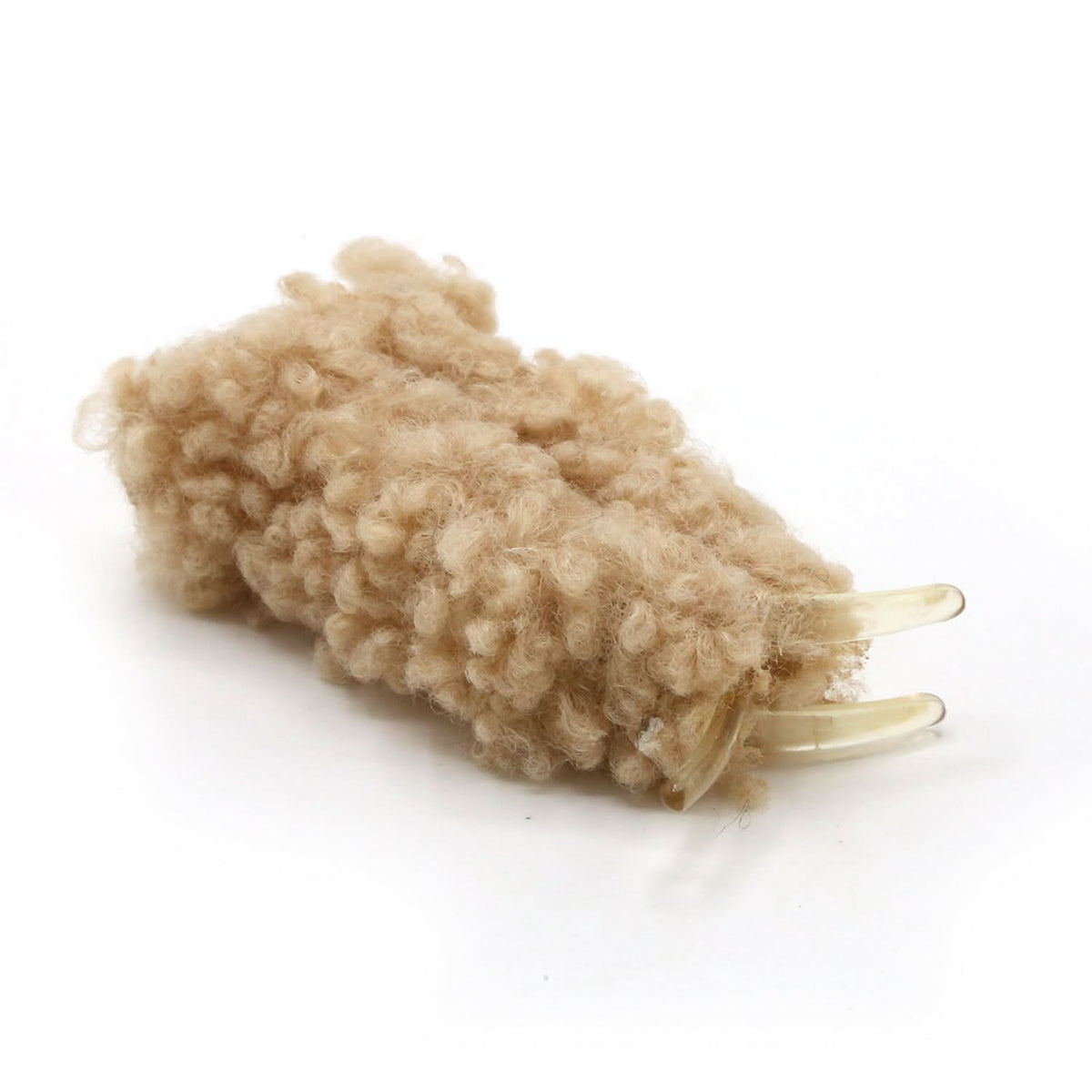 Fur Hair Catcher - Light Brown, Girls Hair Accessories, Chase Value, Chase Value