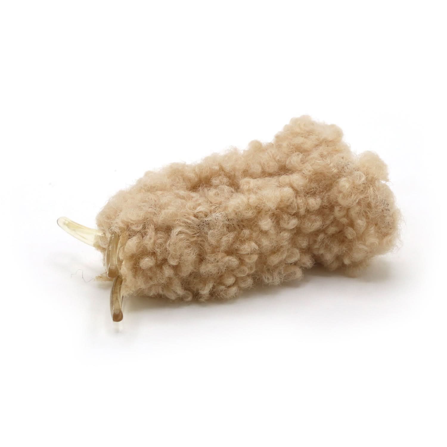 Fur Hair Catcher - Light Brown, Girls Hair Accessories, Chase Value, Chase Value