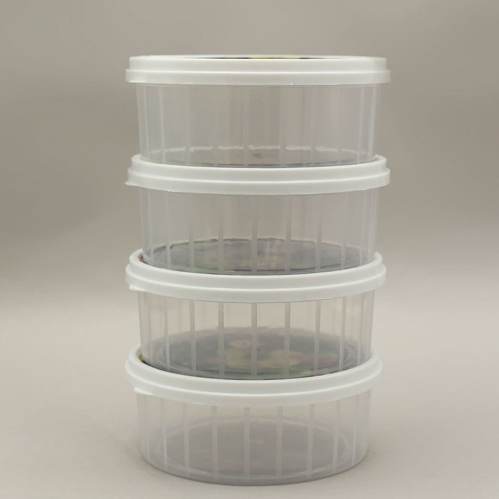 Sweety Box 4 Pcs  - White, Storage Boxes, Chase Value, Chase Value