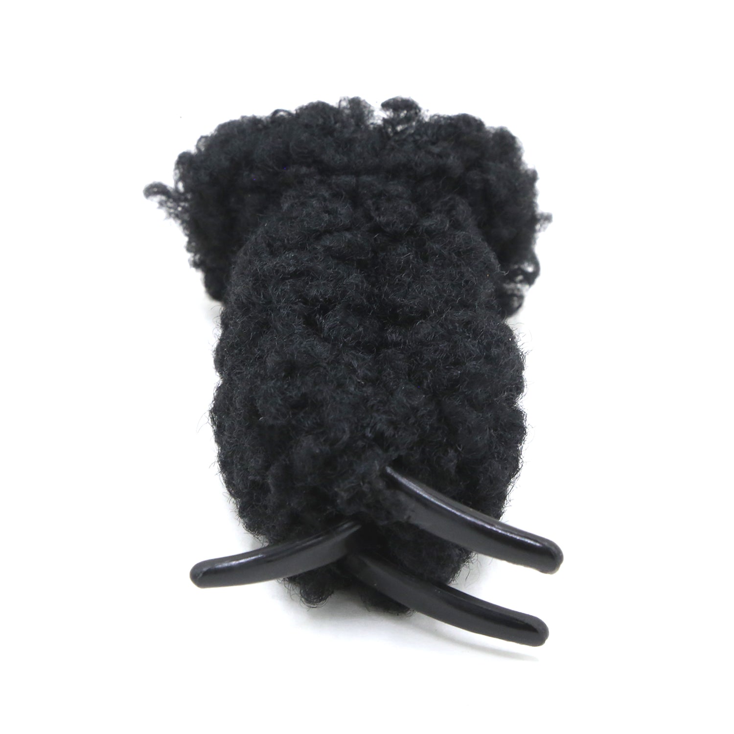 Fur Hair Catcher - Black, Girls Hair Accessories, Chase Value, Chase Value
