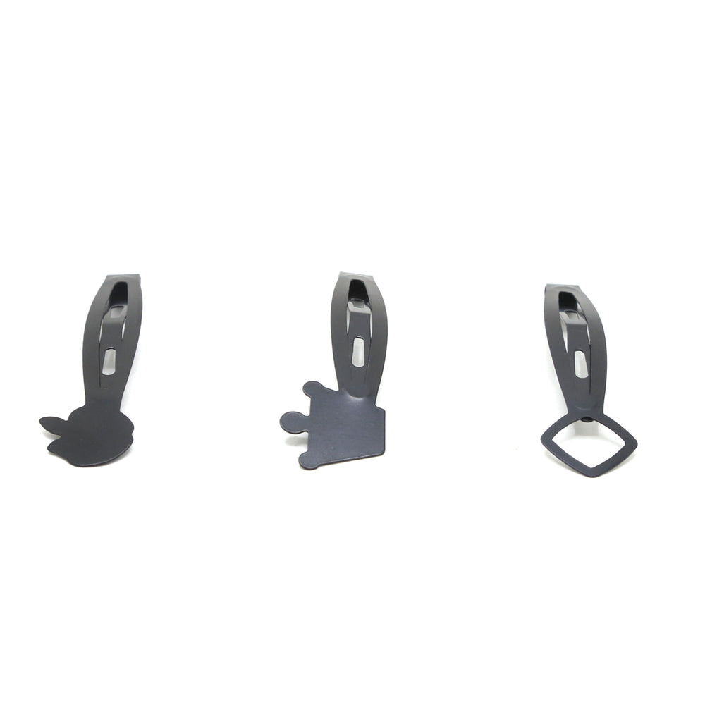 Hair Pins Pack of 3 - Black, Girls Hair Accessories, Chase Value, Chase Value