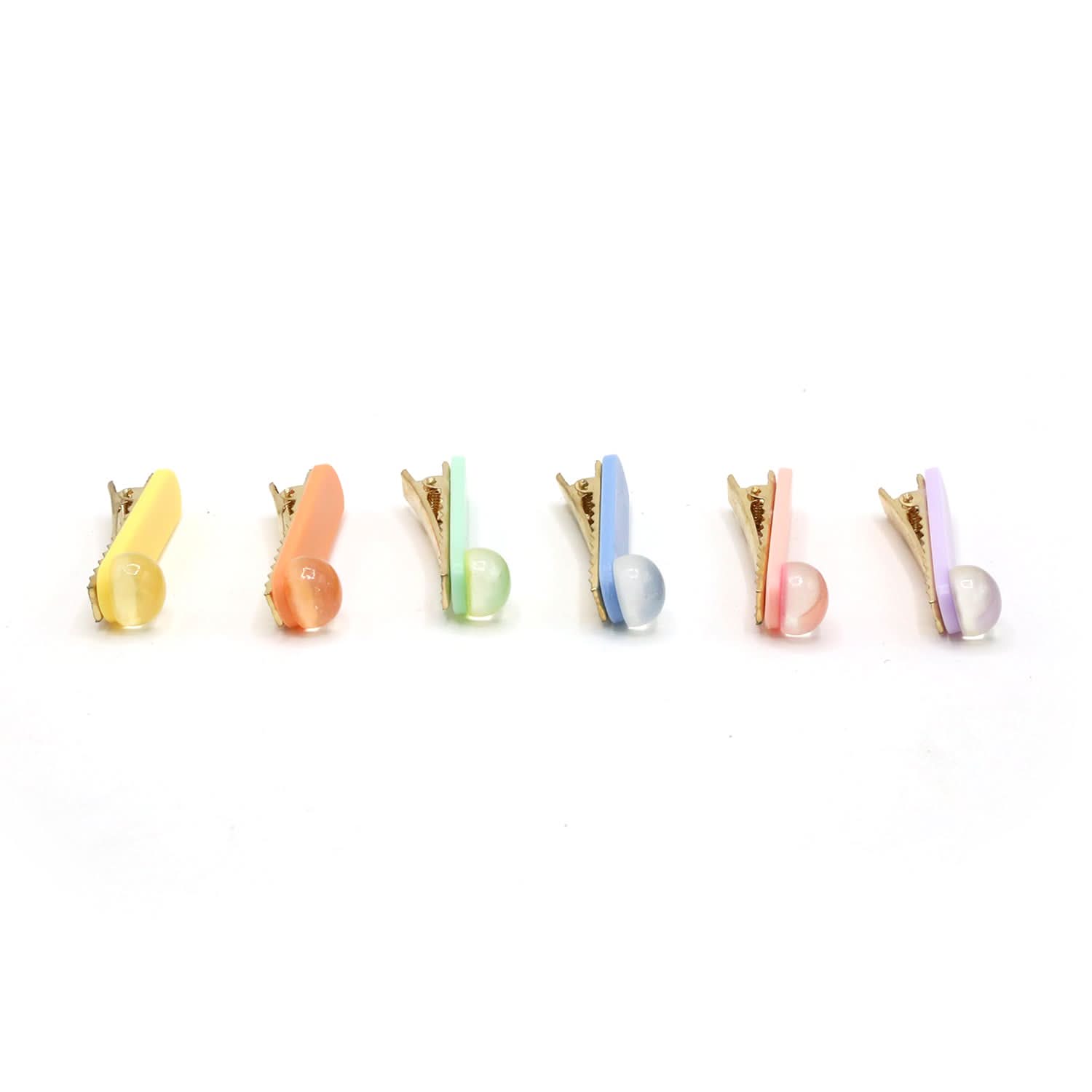 Fancy Hair Pin For Girls Pack Of 6 - Multi Color, Girls Hair Accessories, Chase Value, Chase Value