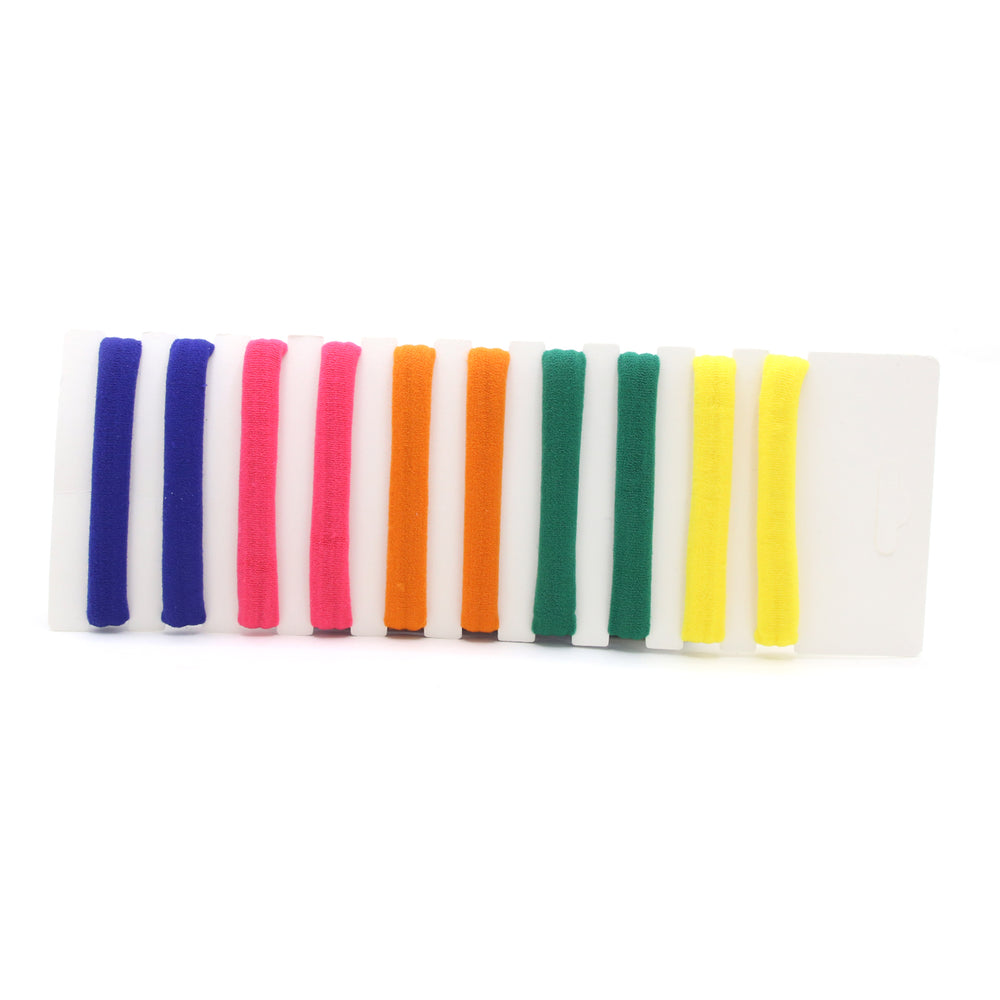 Girls Hair Pony Pack Of 10 - Multi Color, Girls Hair Accessories, Chase Value, Chase Value