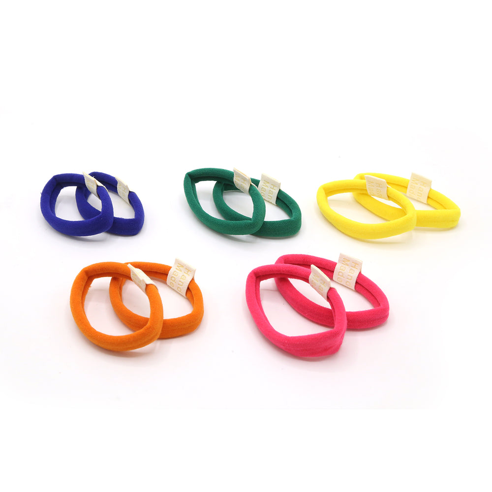 Girls Hair Pony Pack Of 10 - Multi Color, Girls Hair Accessories, Chase Value, Chase Value