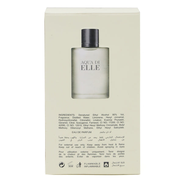 Elle Black Perfume - Aqua DI Elle - 100ml